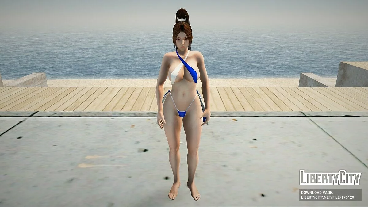 Мэй Ширануи в купальнике / GTA San Andreas