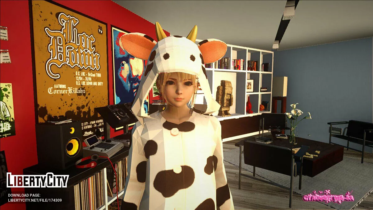 Мэри Роуз Kigurumi / GTA San Andreas