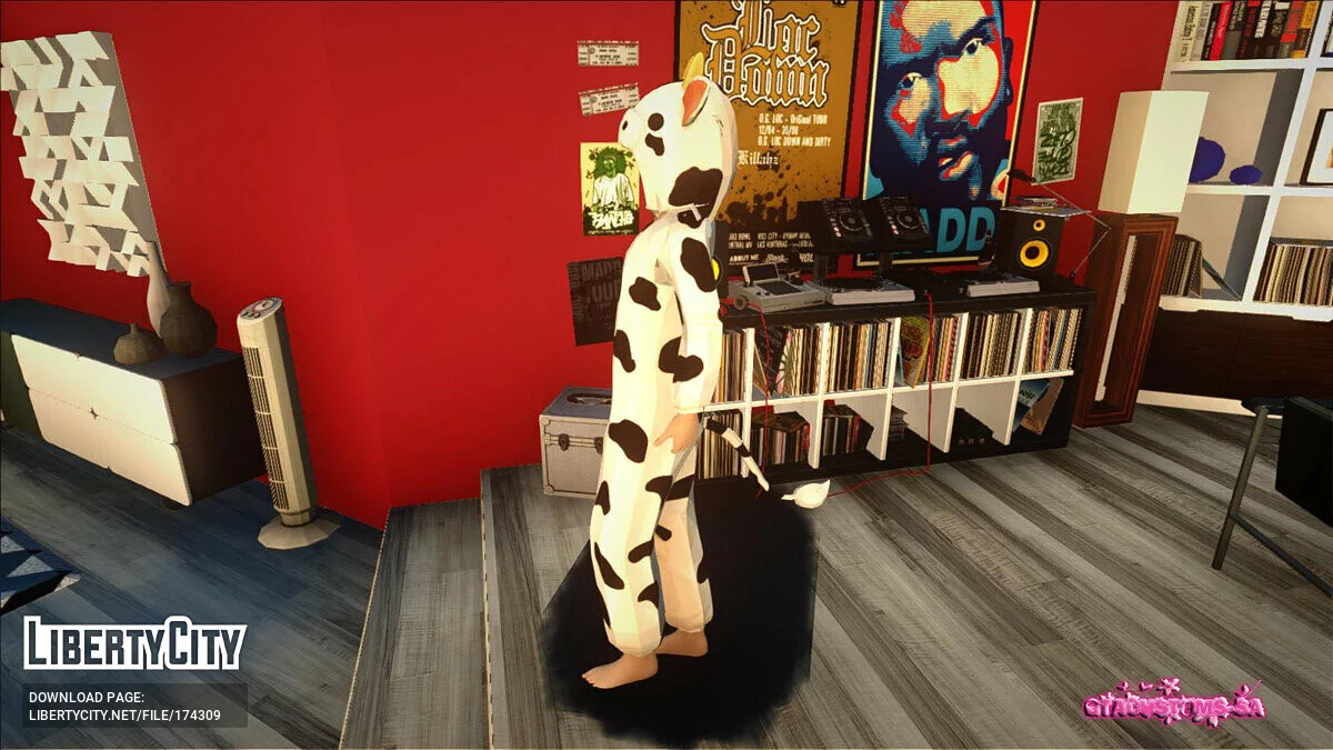 Мэри Роуз Kigurumi / GTA San Andreas