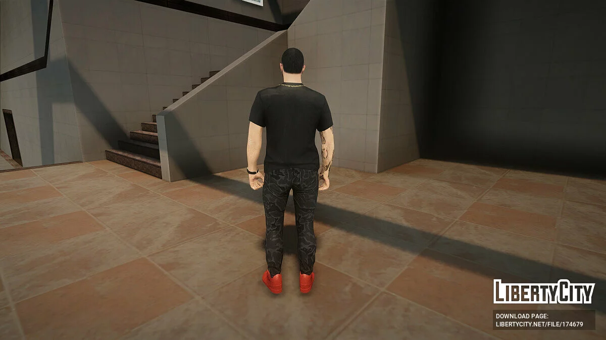 Модник в Versace / GTA San Andreas
