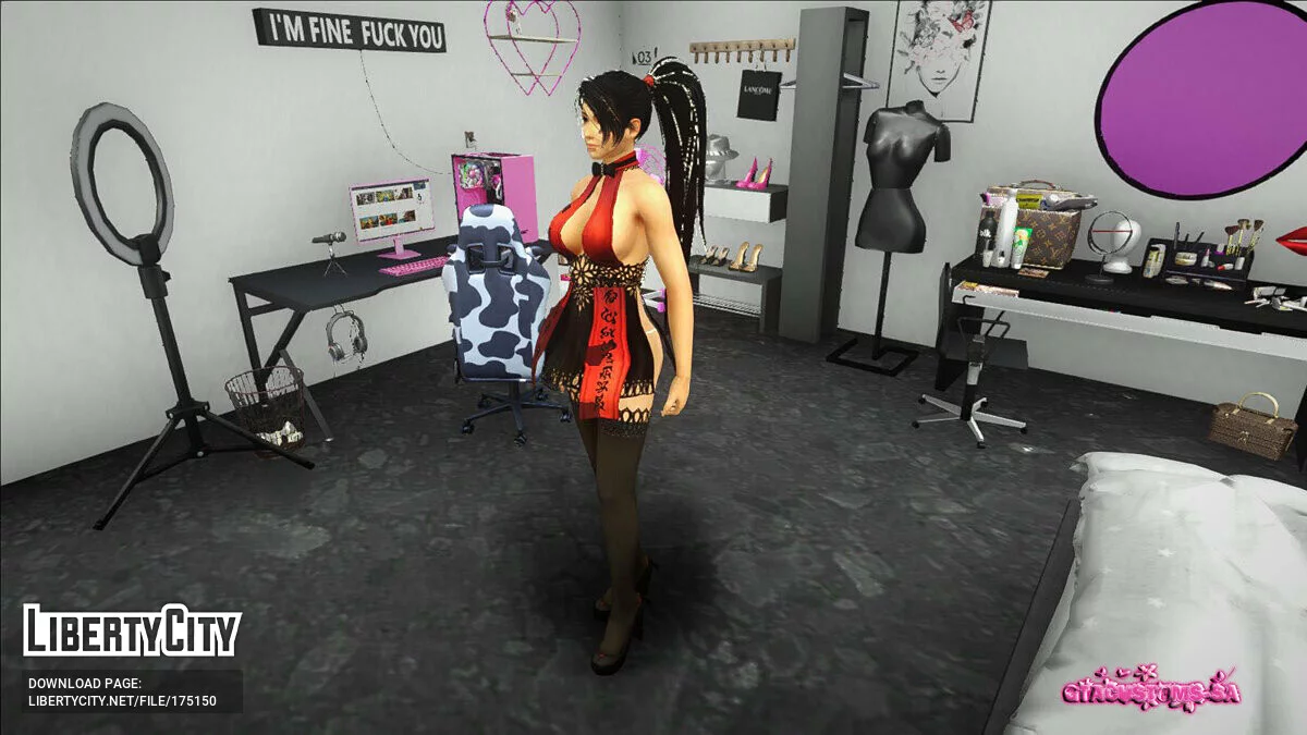 Момиджи Yakuza Hostess / GTA San Andreas