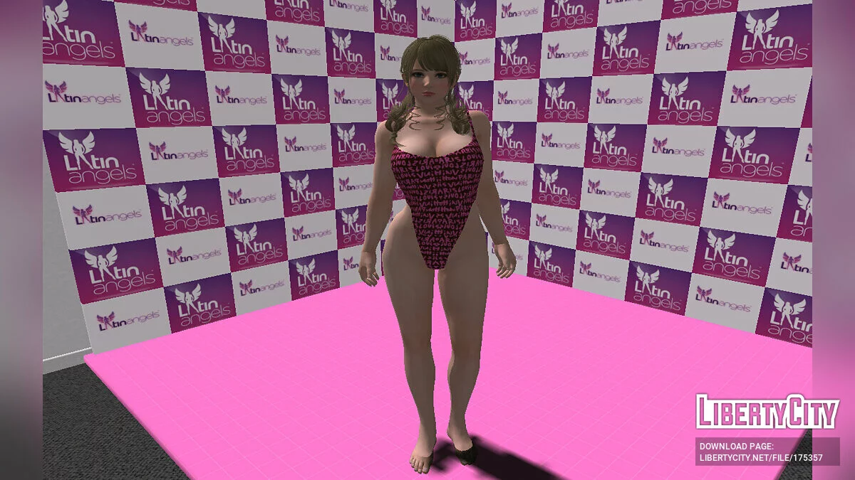Моника - купальник Луи Виттон / GTA San Andreas