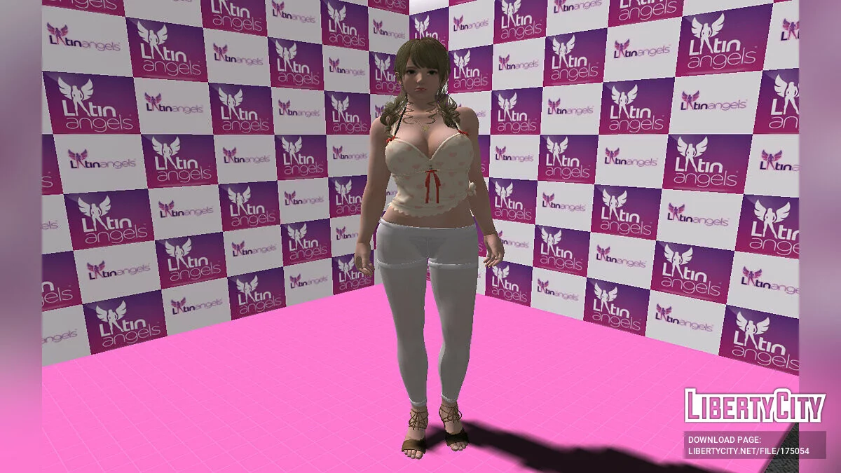 Моника в повседневной одежде / GTA San Andreas