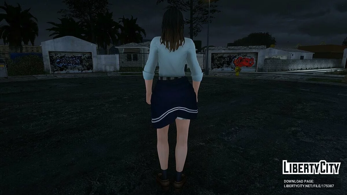 Нанами в школьной форме / GTA San Andreas