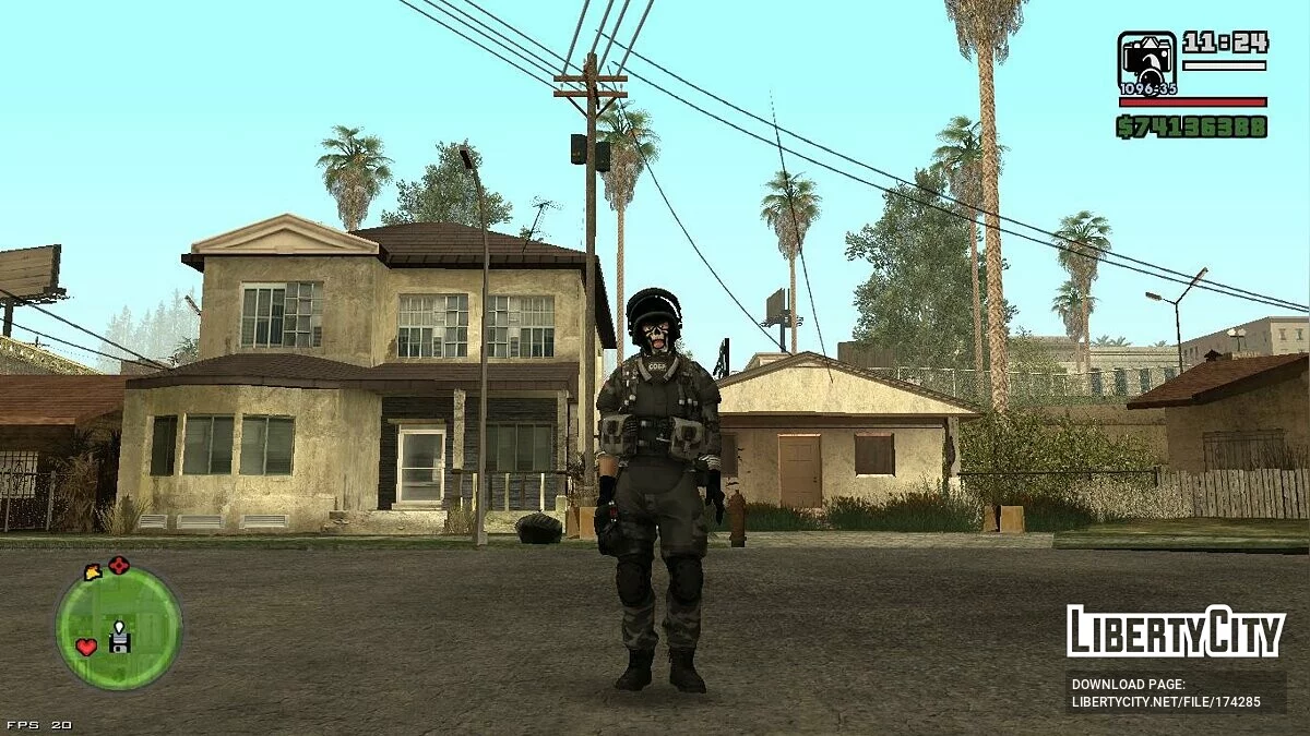 Русский СОБР / GTA San Andreas