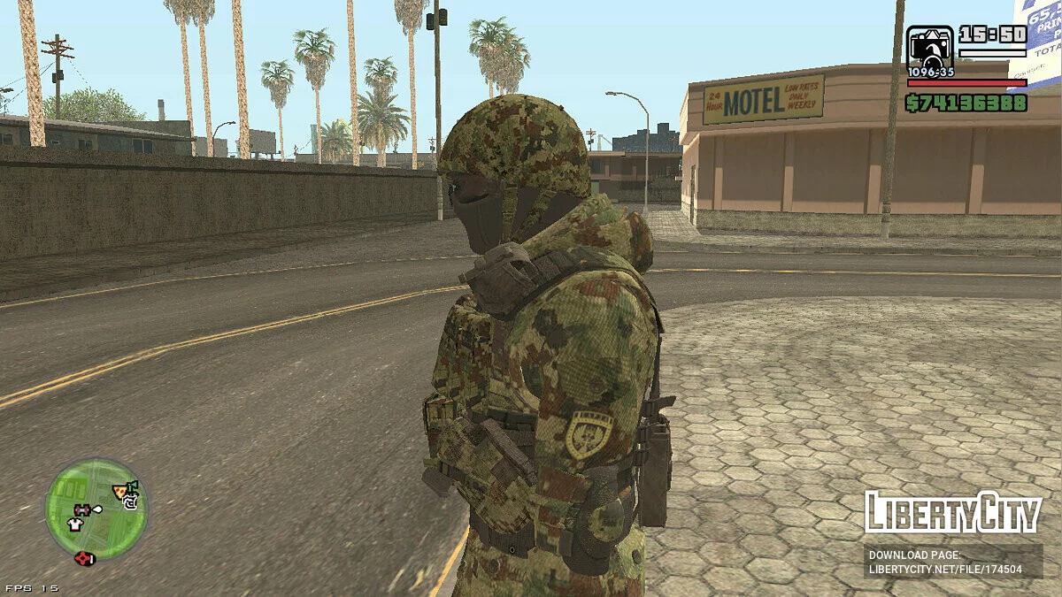 Сербская армия / GTA San Andreas