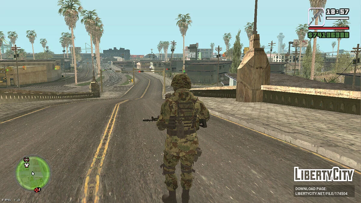 Сербская армия / GTA San Andreas