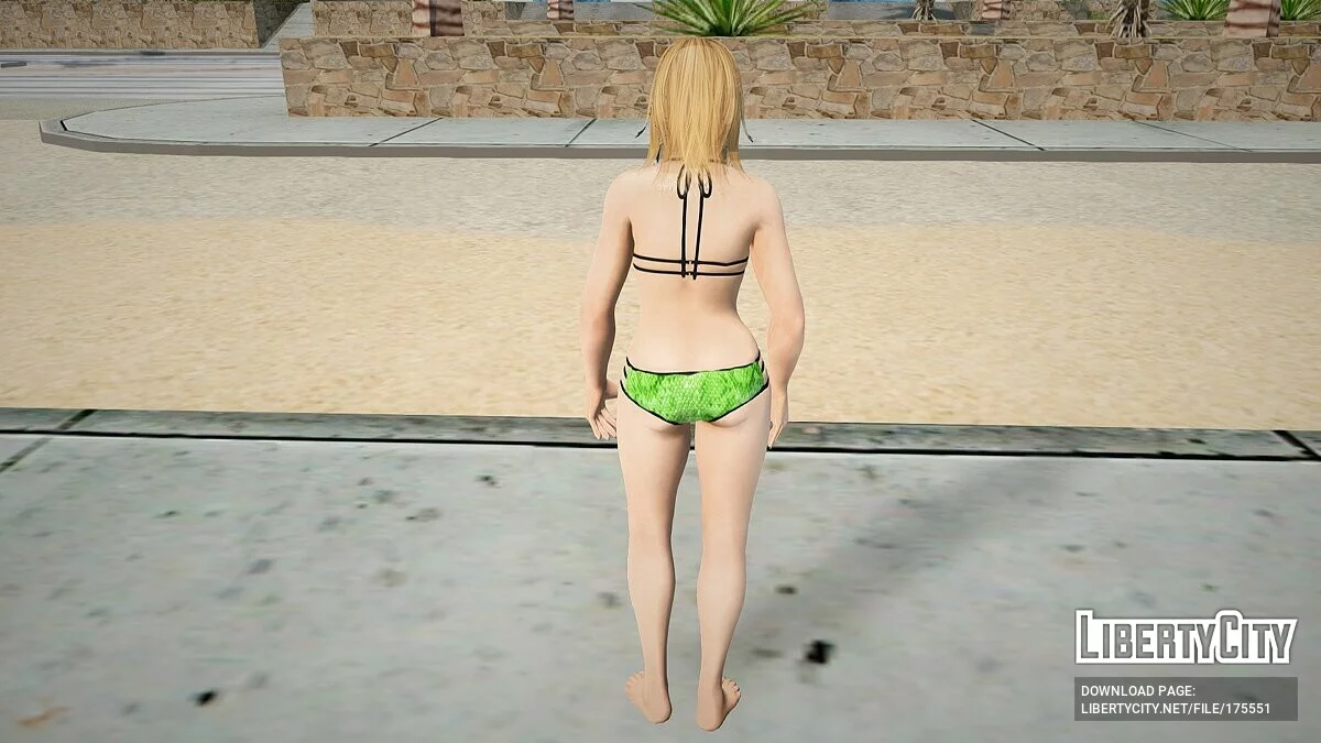 Тина Армстронг в бикини / GTA San Andreas