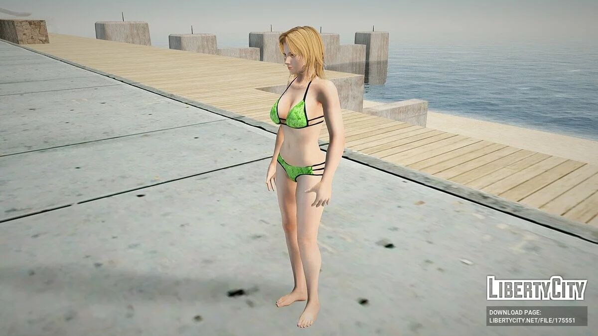 Тина Армстронг в бикини / GTA San Andreas