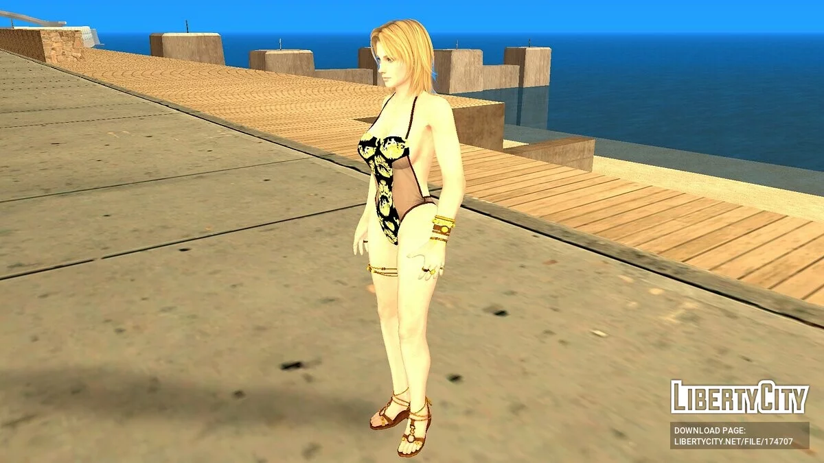 Тина Армстронг в купальнике / GTA San Andreas