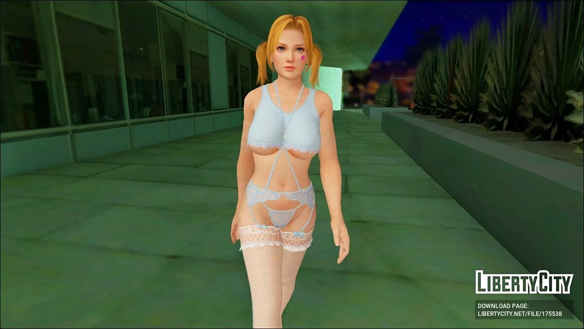 Тина в нижнем белье / GTA San Andreas