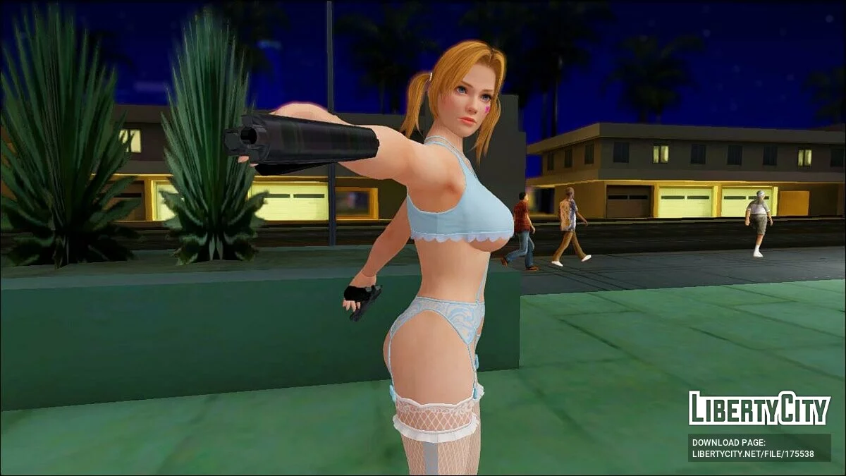 Тина в нижнем белье / GTA San Andreas
