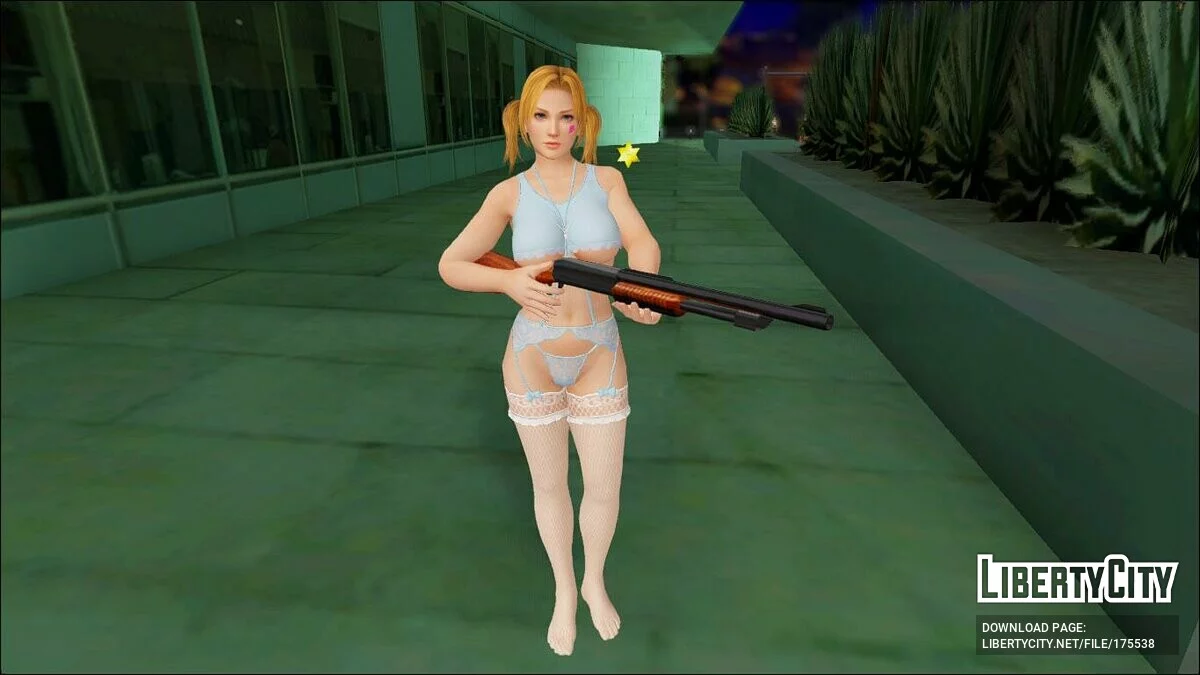Тина в нижнем белье / GTA San Andreas