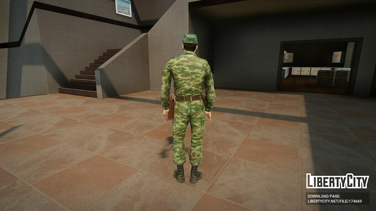 Замена скинов San Andreas Army (army.dff, army.dff) в GTA San Andreas (333  файла) / Страница 7