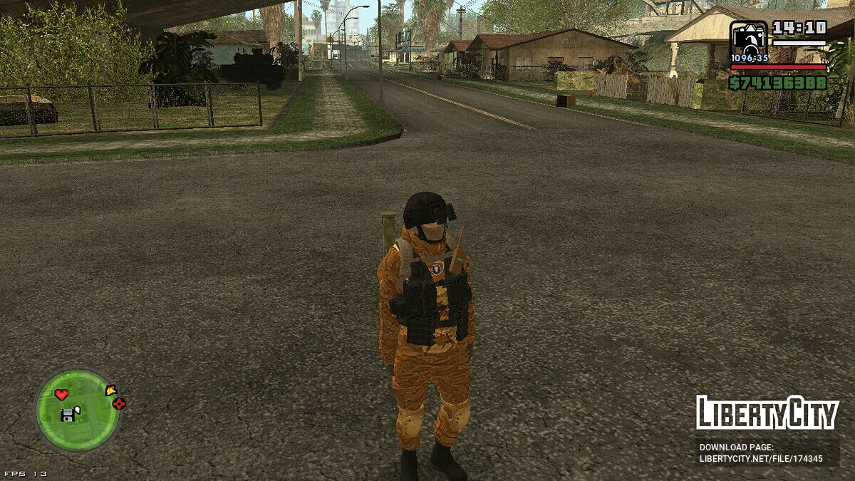 Униформа Вагнера / GTA San Andreas