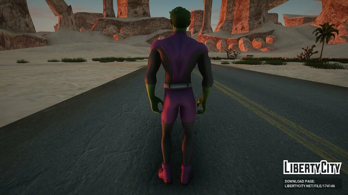 Зверомальчик из Fortnite / GTA San Andreas