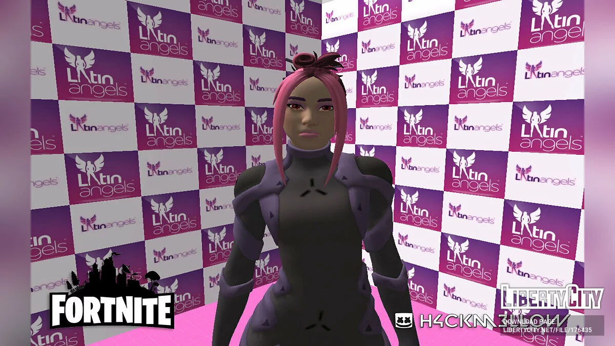 Adira из Fortnite / GTA San Andreas