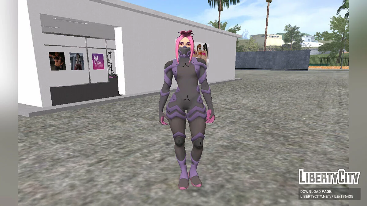 Adira из Fortnite / GTA San Andreas