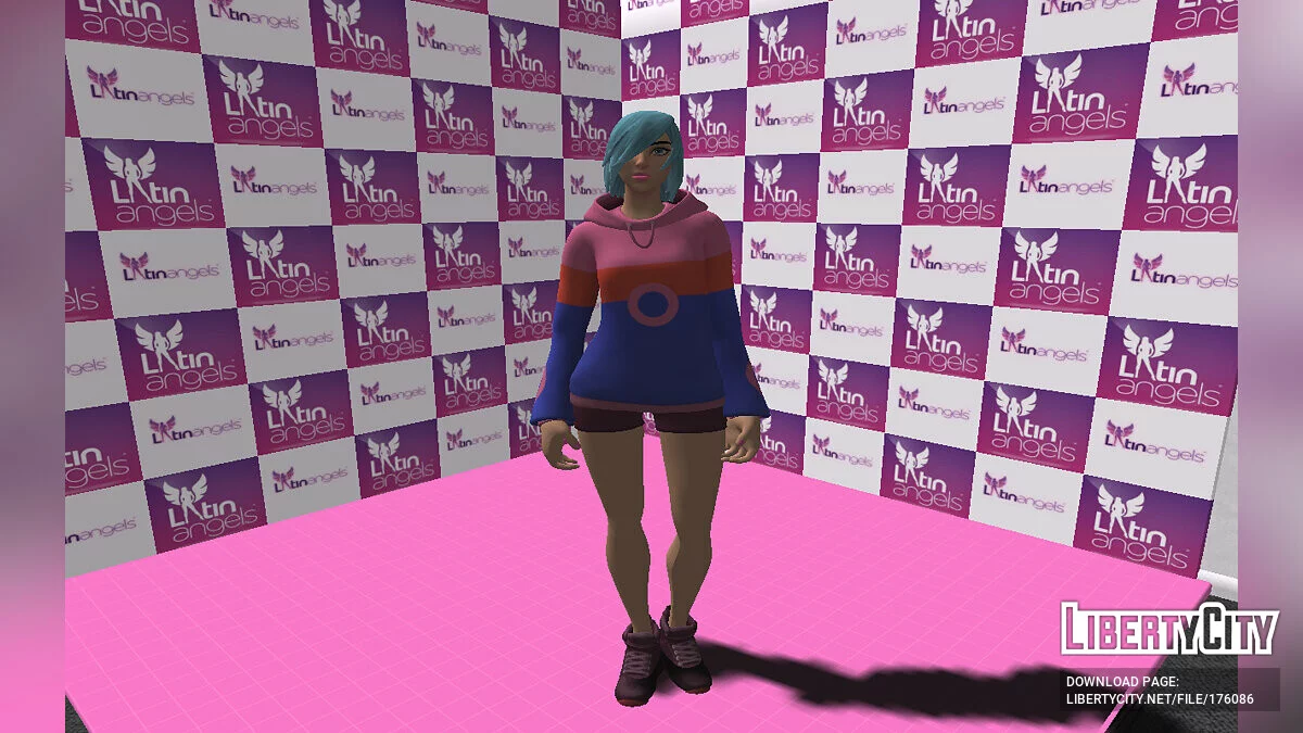 Айрис из Fortnite / GTA San Andreas