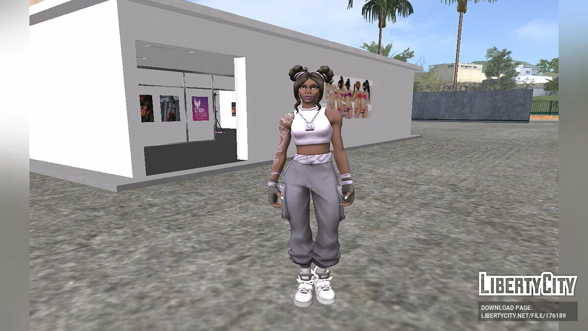 Блёстка из Fortnite / GTA San Andreas