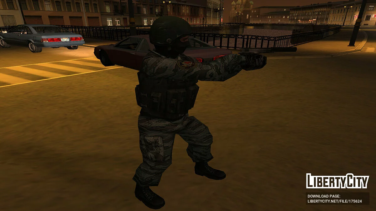 Боец спецназа «Альфа» / GTA San Andreas