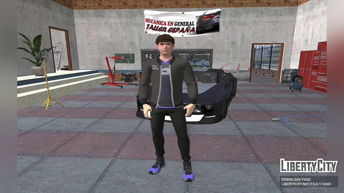 Bugha из Fortnite / GTA San Andreas