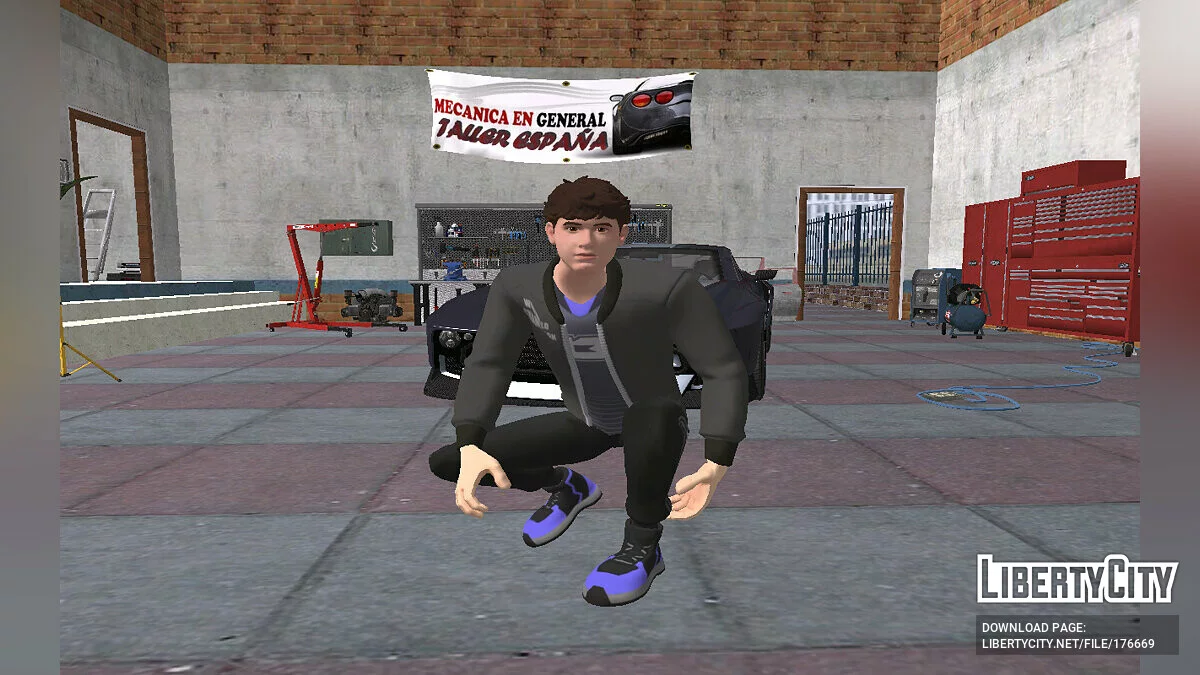 Bugha из Fortnite / GTA San Andreas