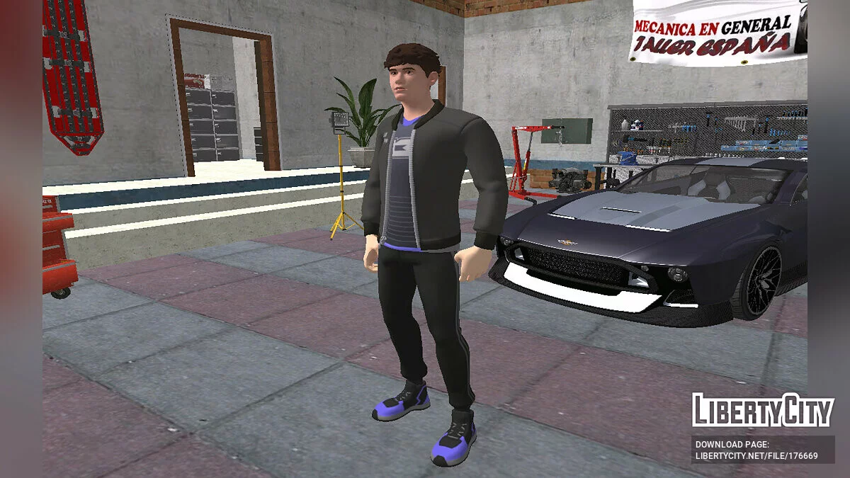 Bugha из Fortnite / GTA San Andreas