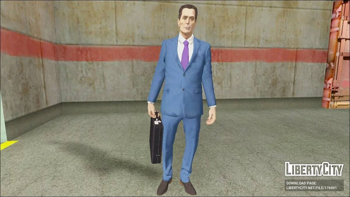 G-Man из Half Life / GTA San Andreas