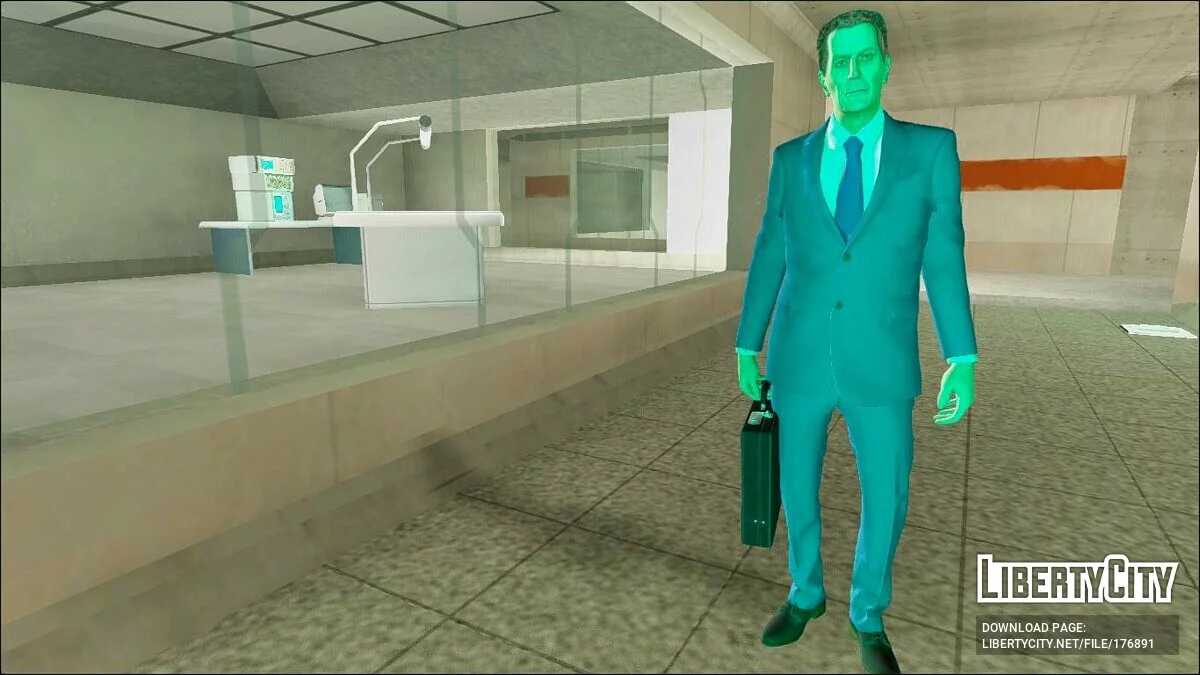 G-Man из Half Life / GTA San Andreas