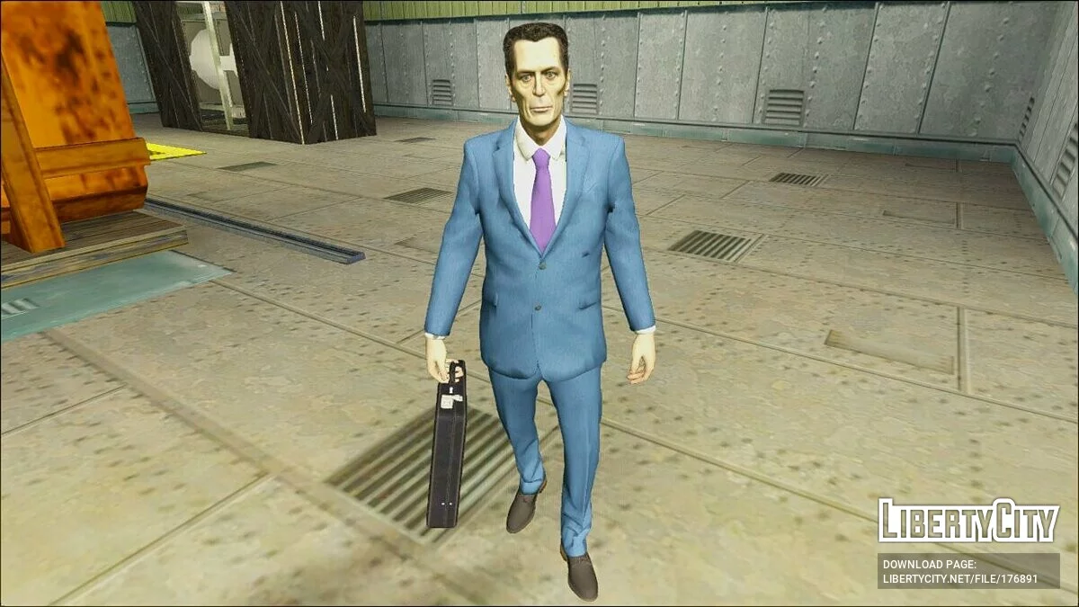 G-Man из Half Life / GTA San Andreas