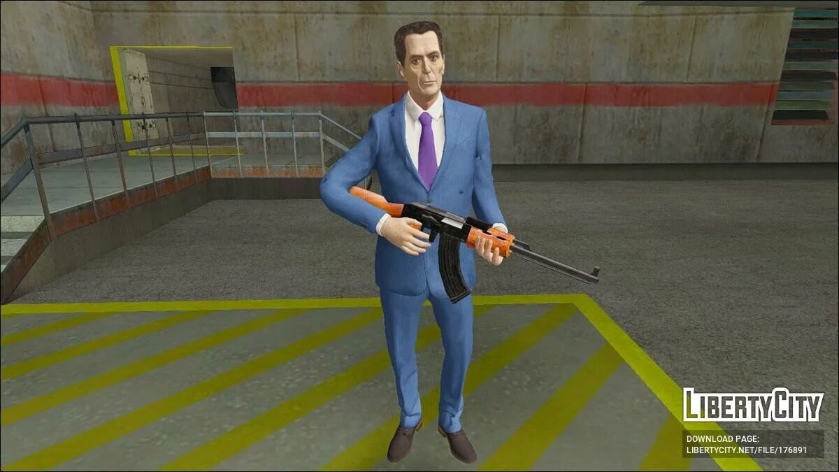 G-Man из Half Life / GTA San Andreas