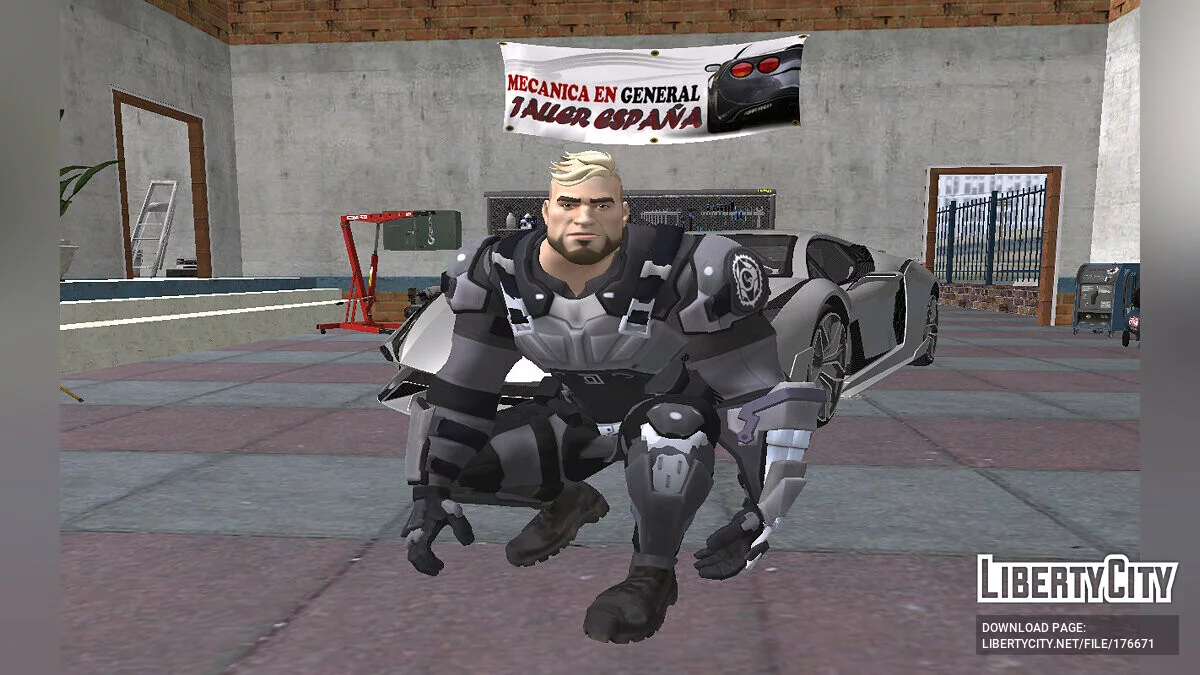 Гуннар из Fortnite / GTA San Andreas