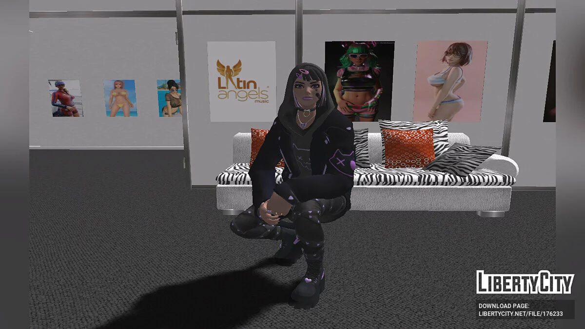 Halley из Fortnite / GTA San Andreas
