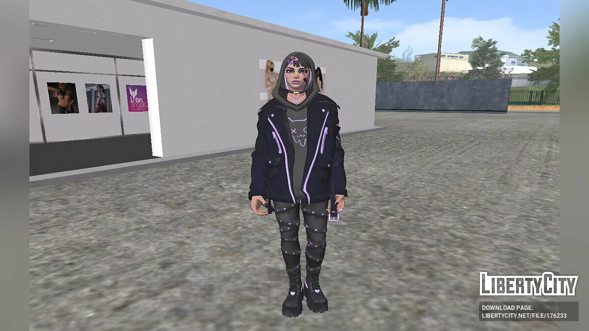 Halley из Fortnite / GTA San Andreas