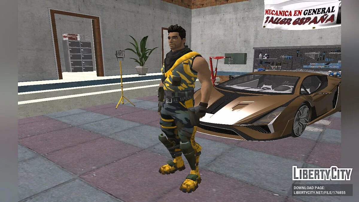 Яростный Крайт из Fortnite / GTA San Andreas