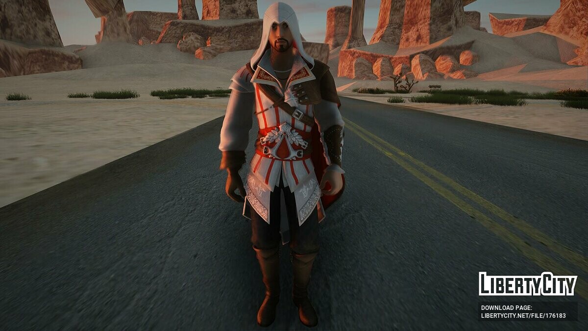 Замена Ezio.txd в GTA San Andreas (8 файлов) / Файлы отсортированы по  скачиваниям в порядке возрастания