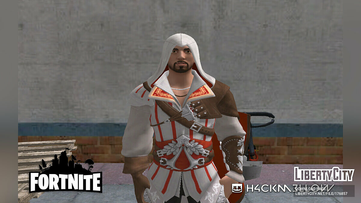 Замена Ezio.txd в GTA San Andreas (8 файлов)