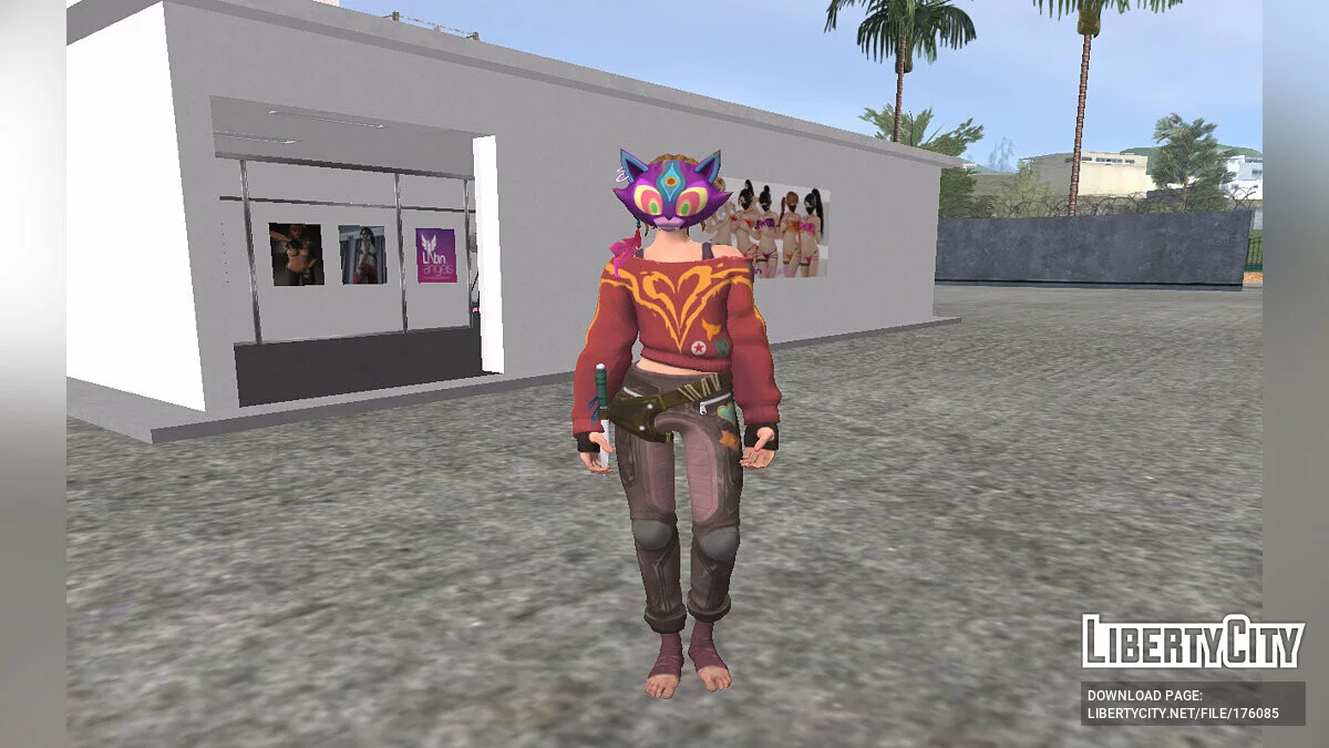 Хэвен из Fortnite / GTA San Andreas
