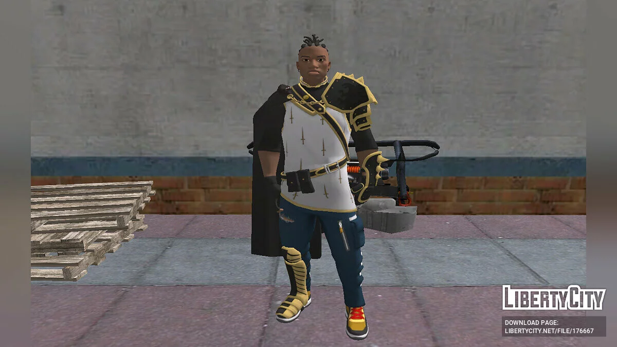 Малик из Fortnite / GTA San Andreas