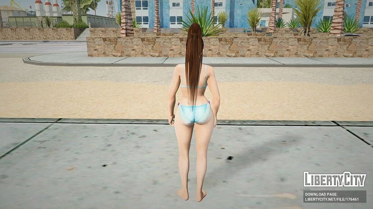 Мэй Ширануи в бикини / GTA San Andreas