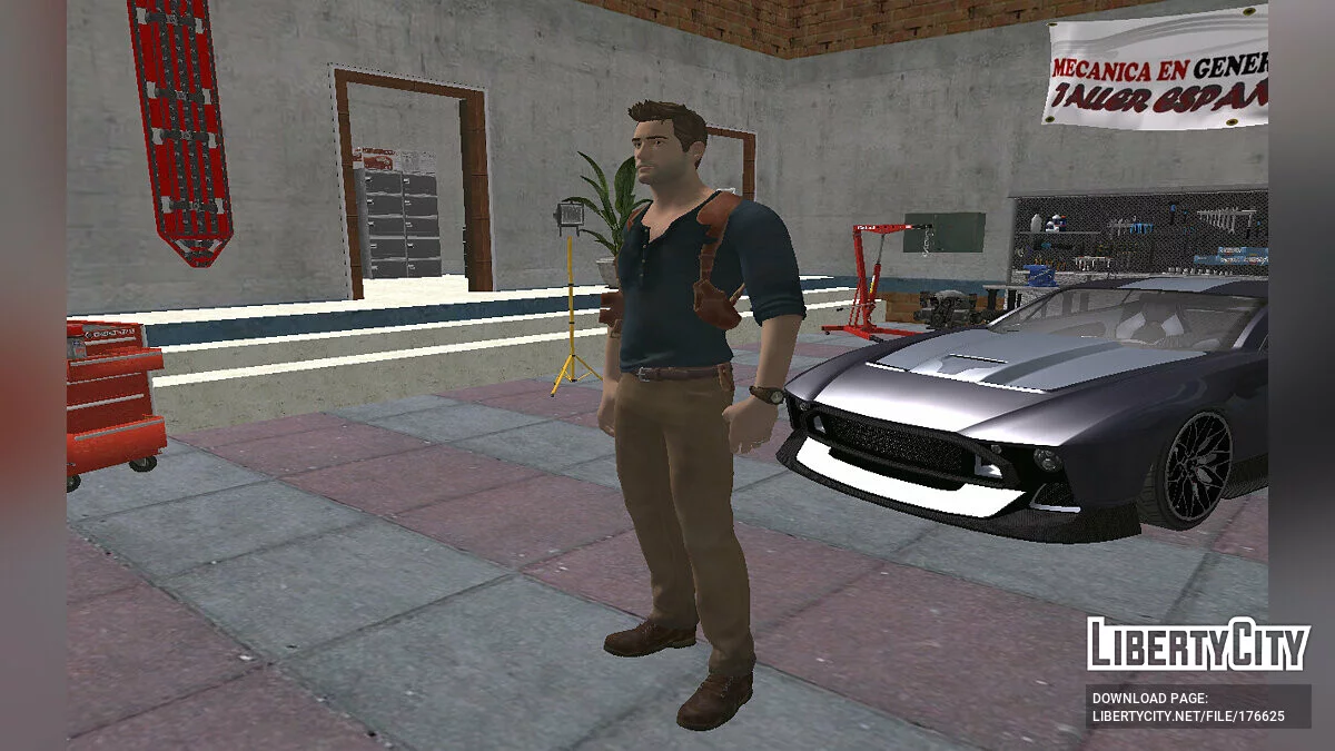 Нейтан Дрейк из Fortnite / GTA San Andreas