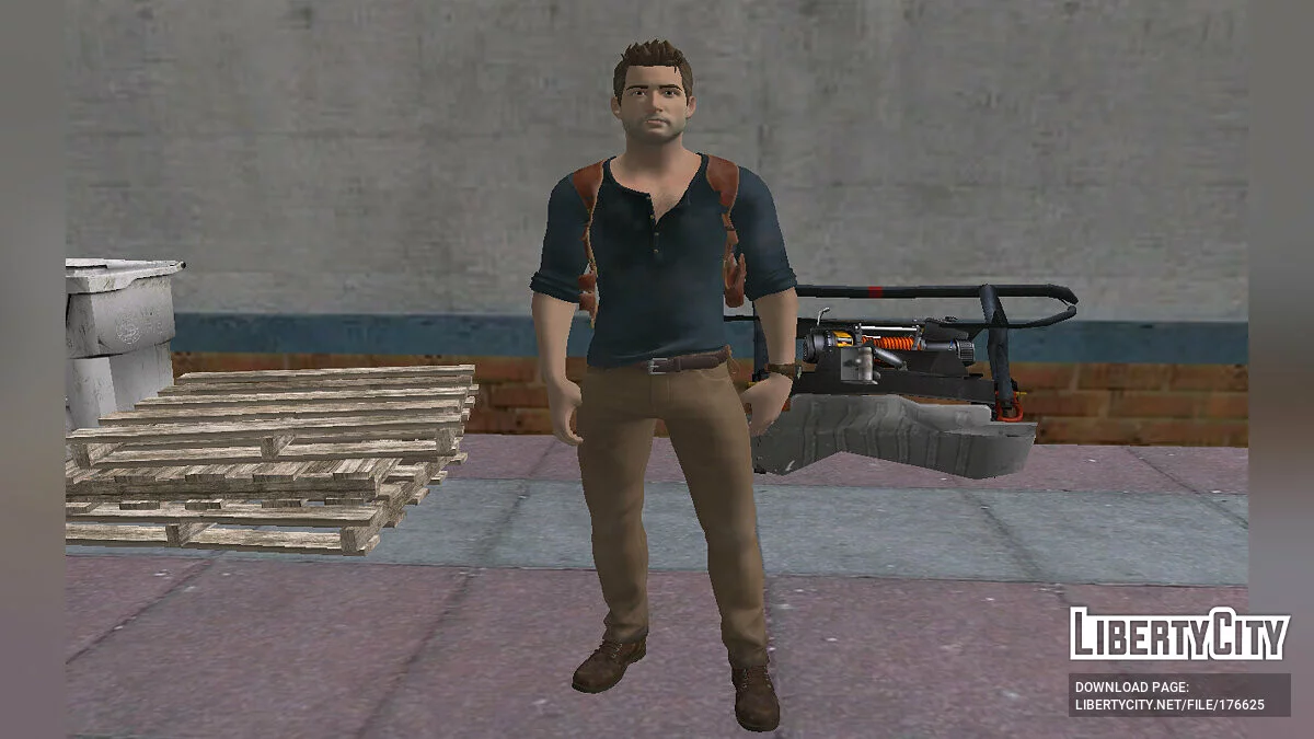 Нейтан Дрейк из Fortnite / GTA San Andreas