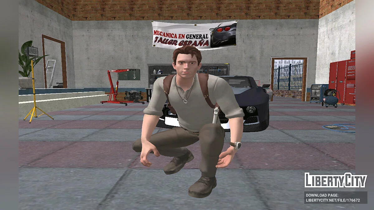 Нейтан Дрейк из Fortnite / GTA San Andreas