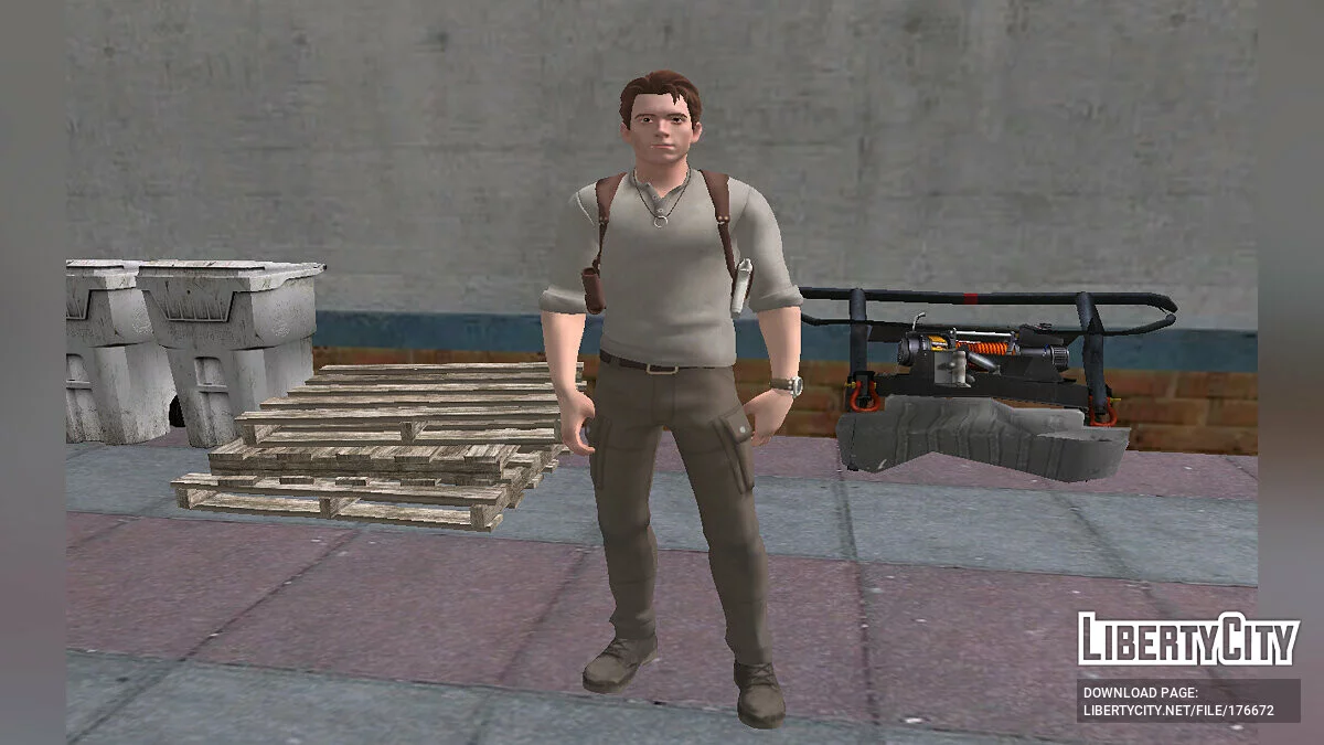 Нейтан Дрейк из Fortnite / GTA San Andreas