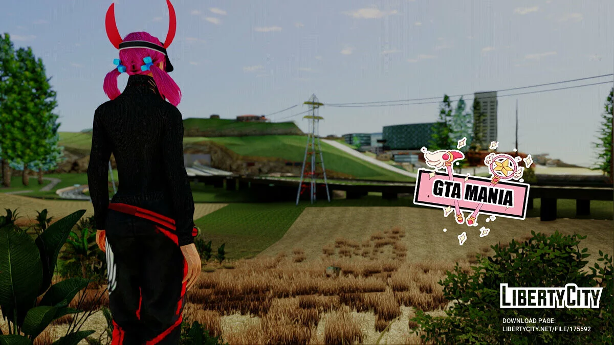 Рандомная девушка #1 из Garena Free Fire / GTA San Andreas