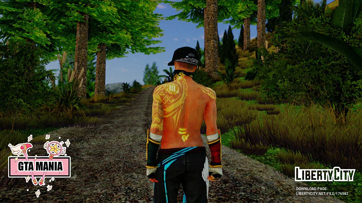 Рандомный скин №3 из Garena Free Fire / GTA San Andreas