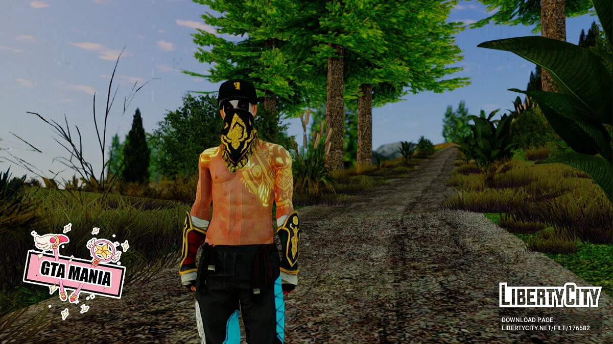 Рандомный скин №3 из Garena Free Fire / GTA San Andreas
