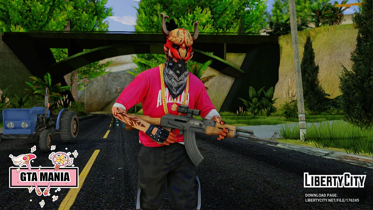 Рандомный скин №4 из Garena Free Fire / GTA San Andreas