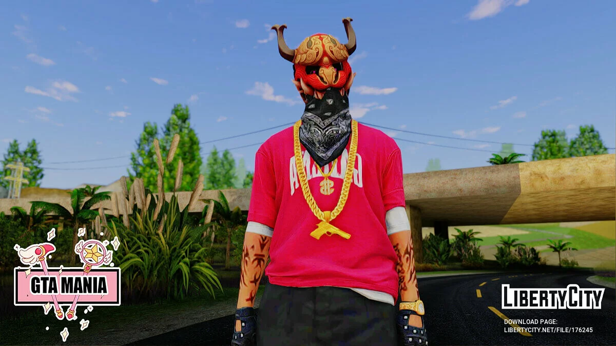 Рандомный скин №4 из Garena Free Fire / GTA San Andreas